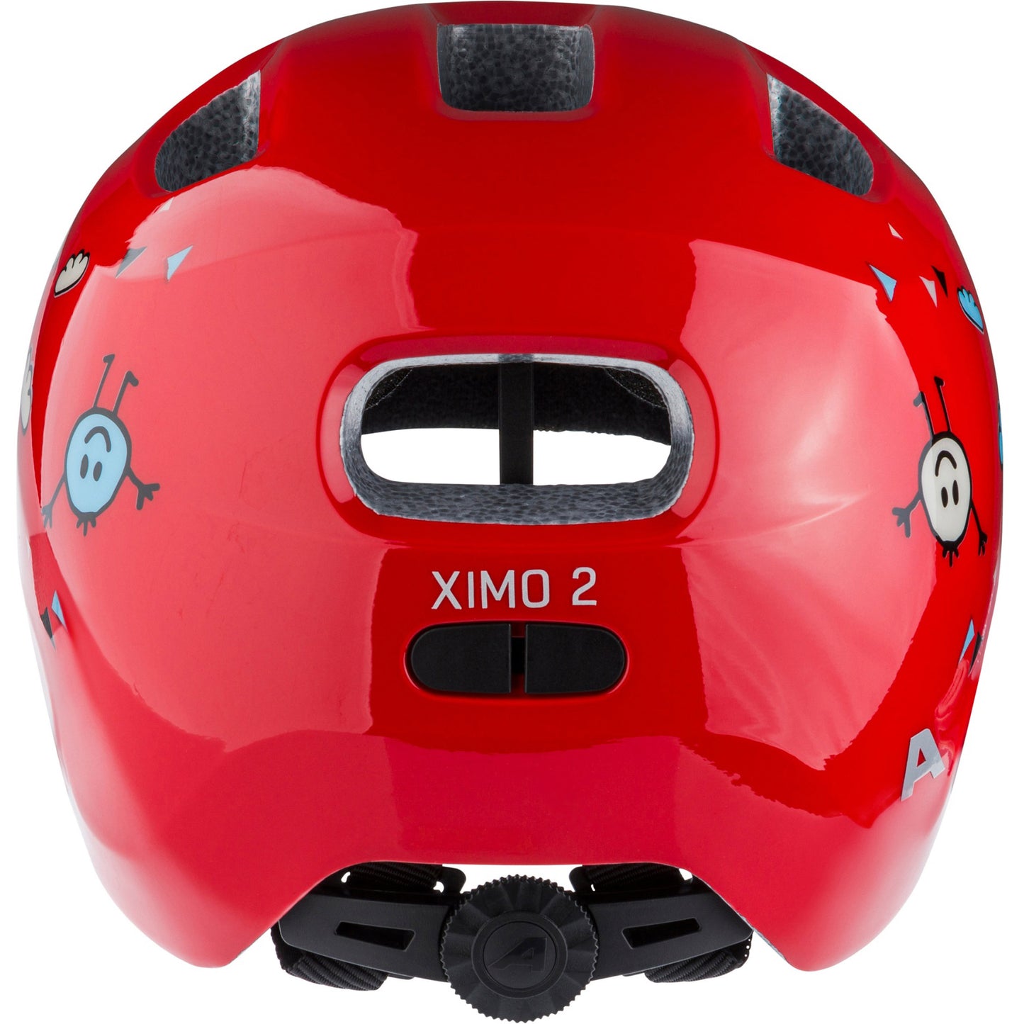 Olympic sportswear alpina sports kinderhelm ximo 2 red smile 45-49 glans
