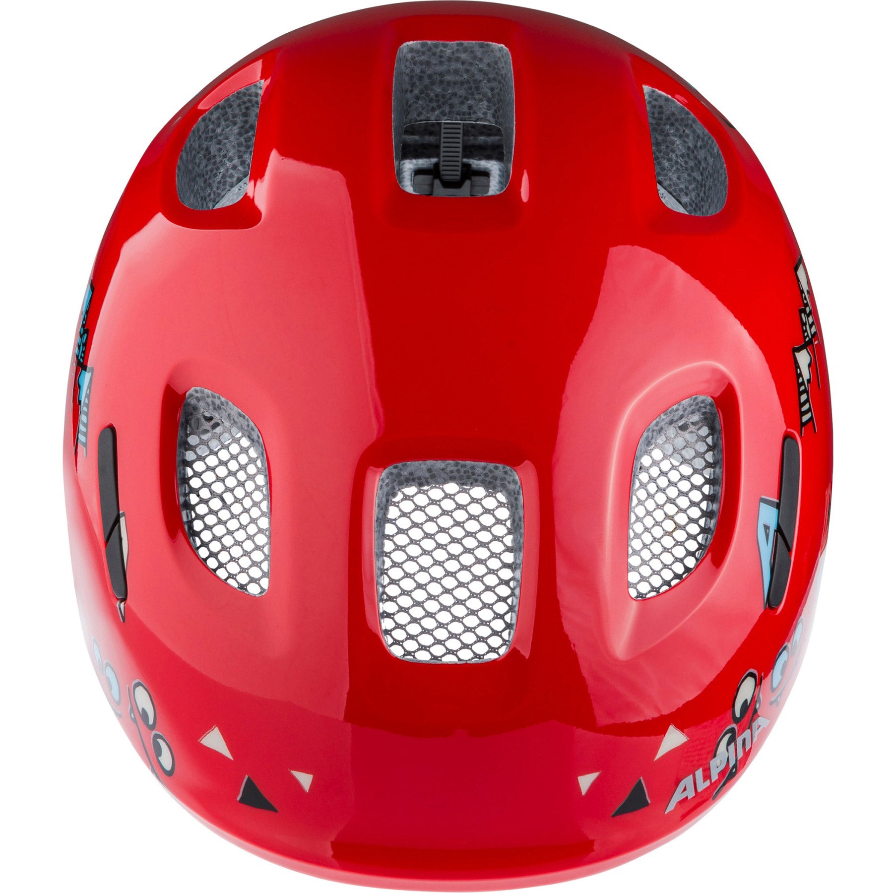 Olympic sportswear alpina sports kinderhelm ximo 2 red smile 49-54 glans