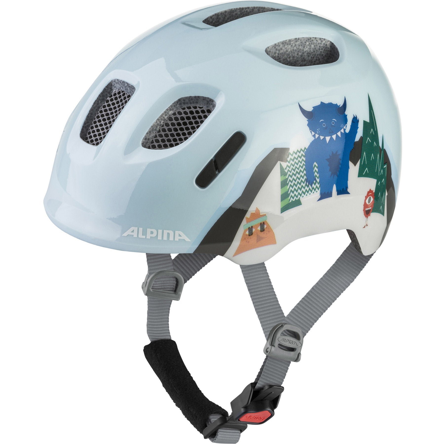 Olympic sportswear alpina sports kinderhelm ximo 2 mountain monster 45-49 glans
