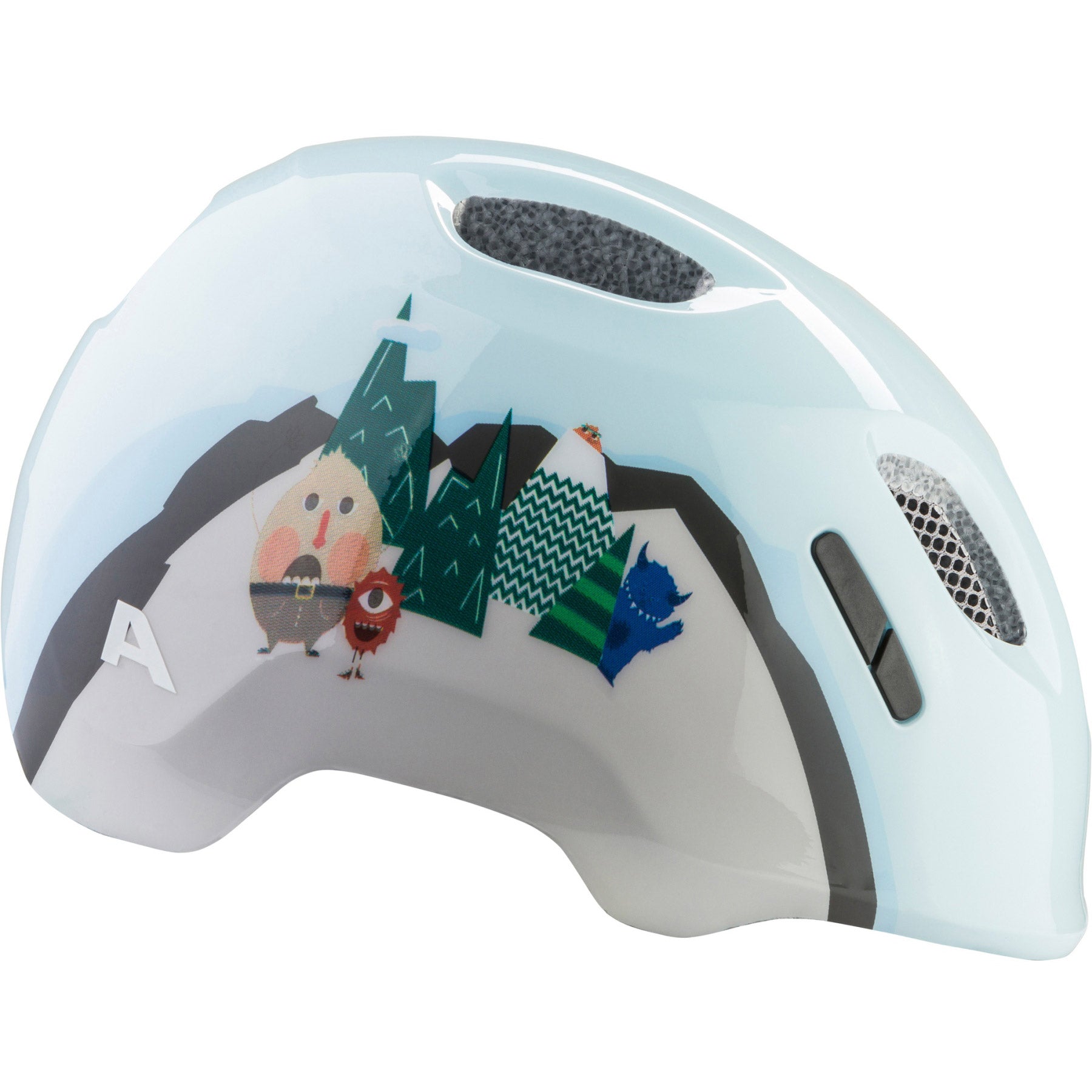 Olympic sportswear alpina sports kinderhelm ximo 2 mountain monster 45-49 glans