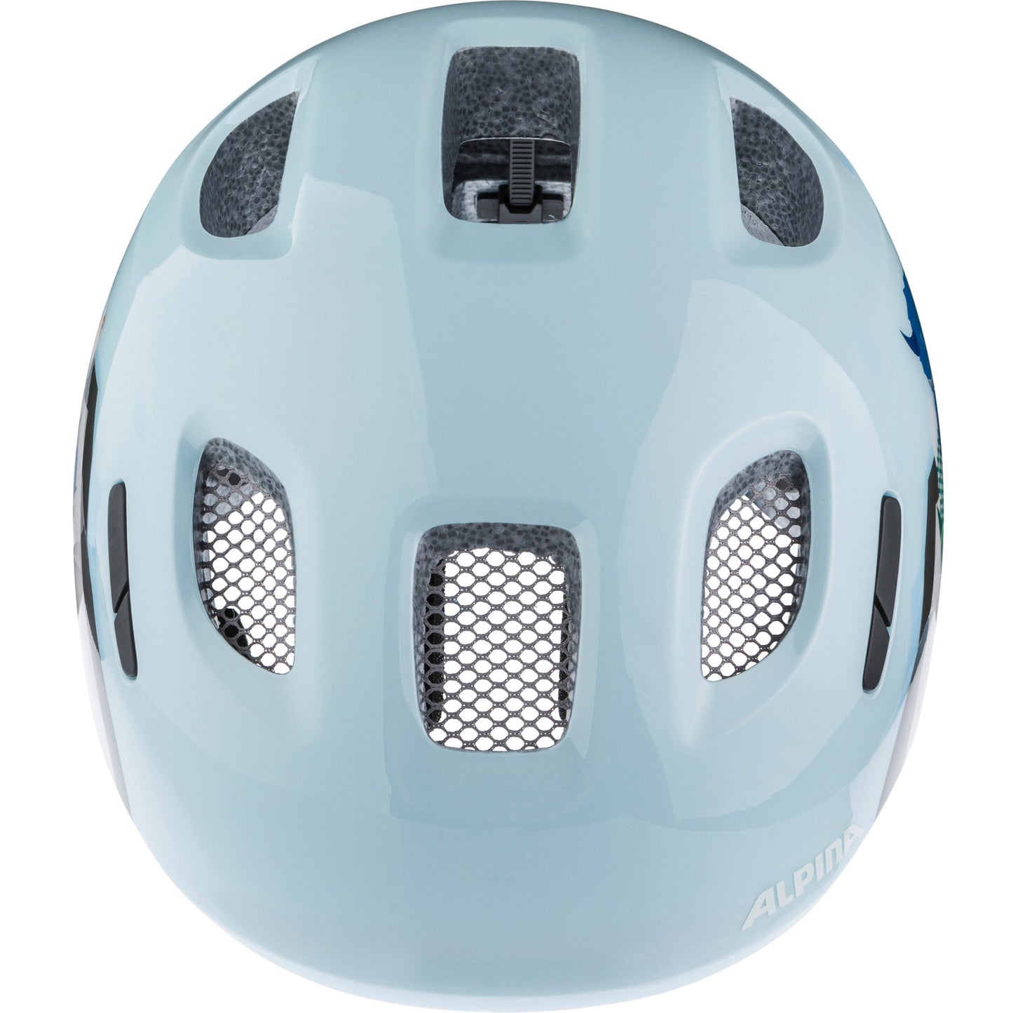 Casco da bambino Olympic Sportswear Alpina Sports Ximo 2 Mountain Monster 47-51 gloss