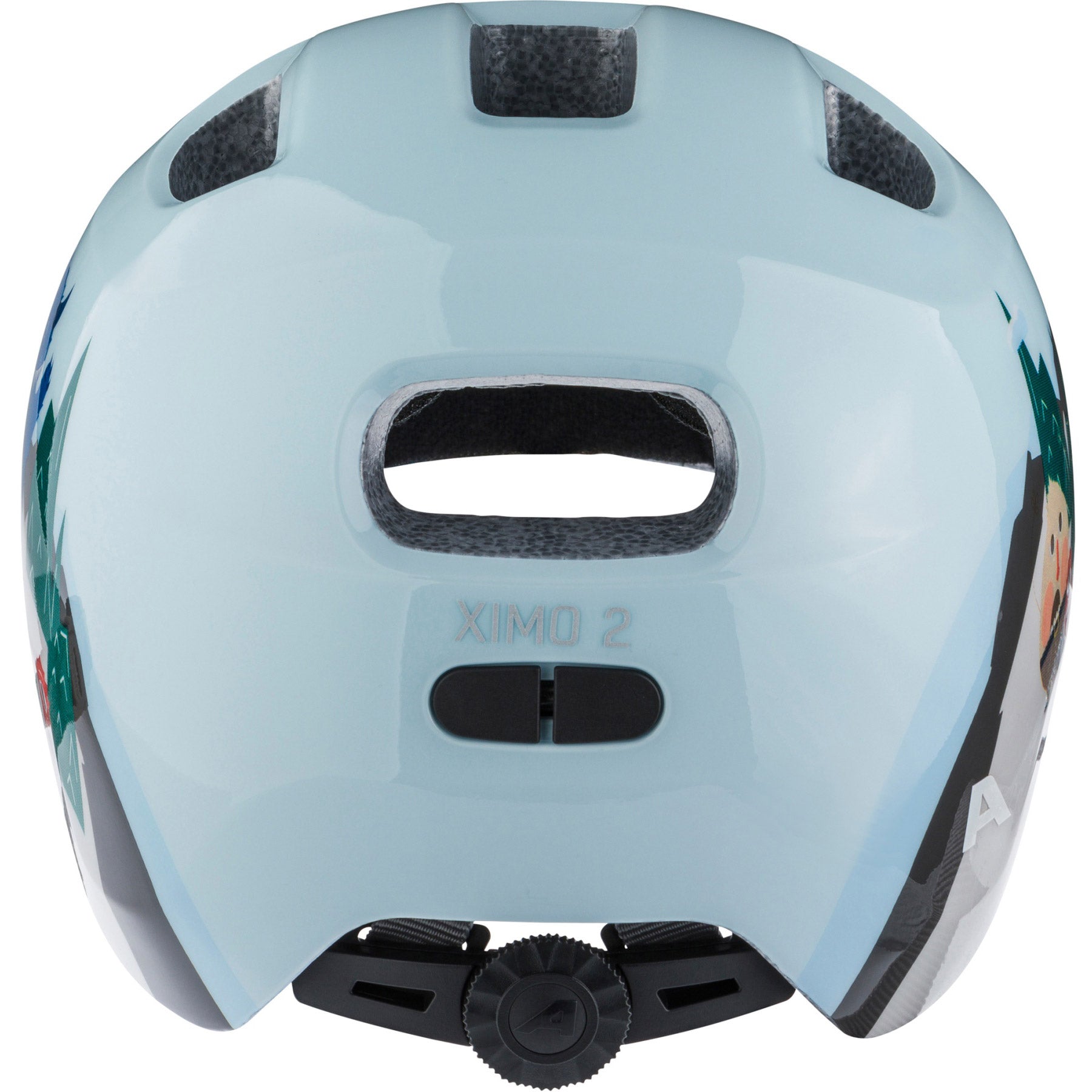 Olympic sportswear alpina sports kinderhelm ximo 2 mountain monster 49-54 glans
