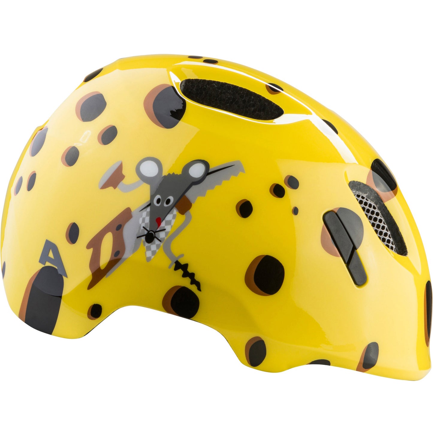 Olympic Sportswear Alpina Sports casco per bambini Ximo 2 Yellow Gouda 45-49 Gloss