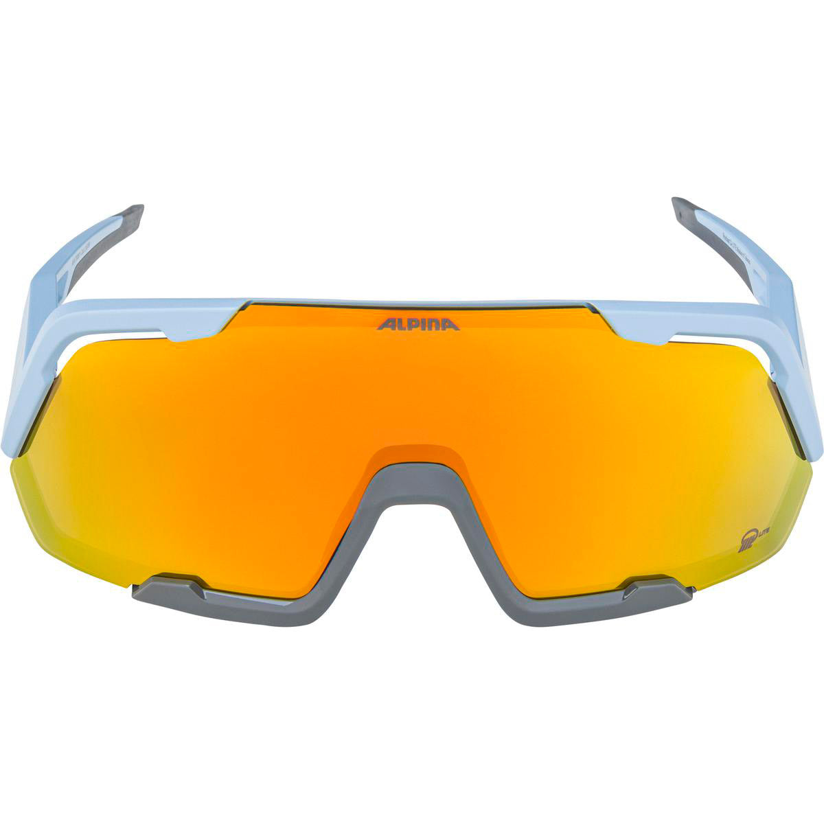 Ropa deportiva olímpica alpina sports gafas deportivas rocket q-lite azul claro mate