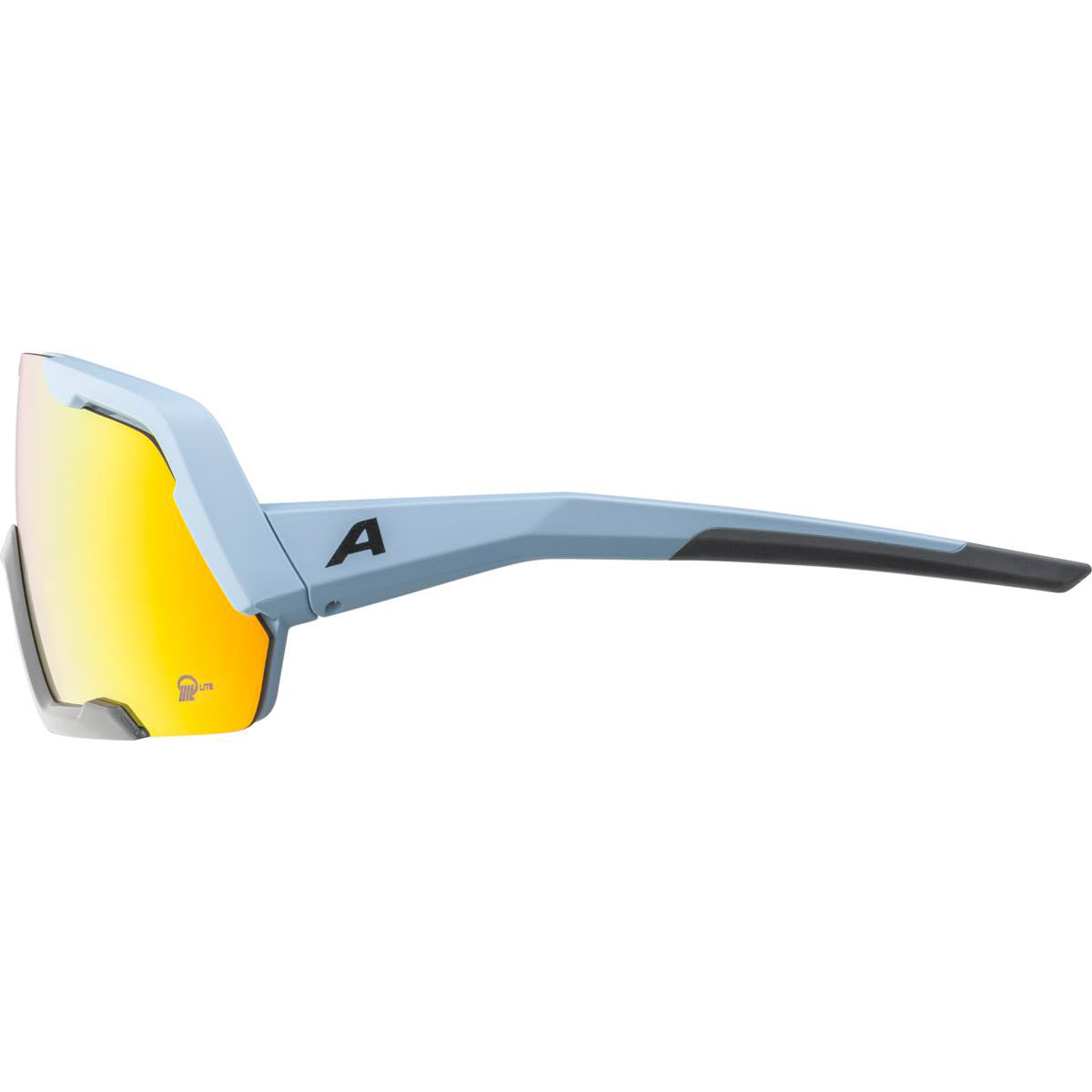 Ropa deportiva olímpica alpina sports gafas deportivas rocket q-lite azul claro mate