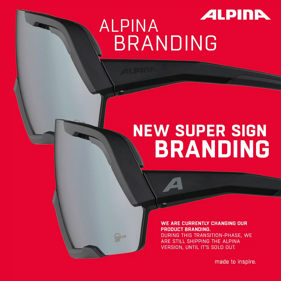Alpina sports sportbril rocket q-lite mat grijs