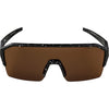 Olympic sportswear alpina sports sportbril ram hr q-lite rode spiegellens zwart