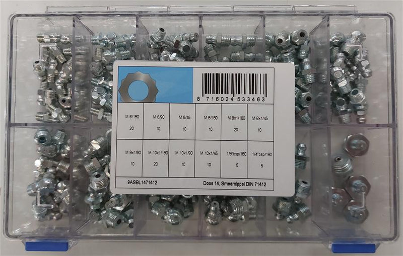 Assortimento di ingrassatori d71412