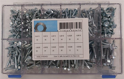 Assortimento viti zk d7504 elvz
