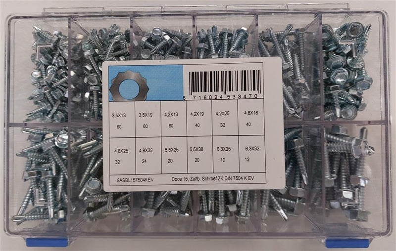 Assortimento viti zk d7504 elvz