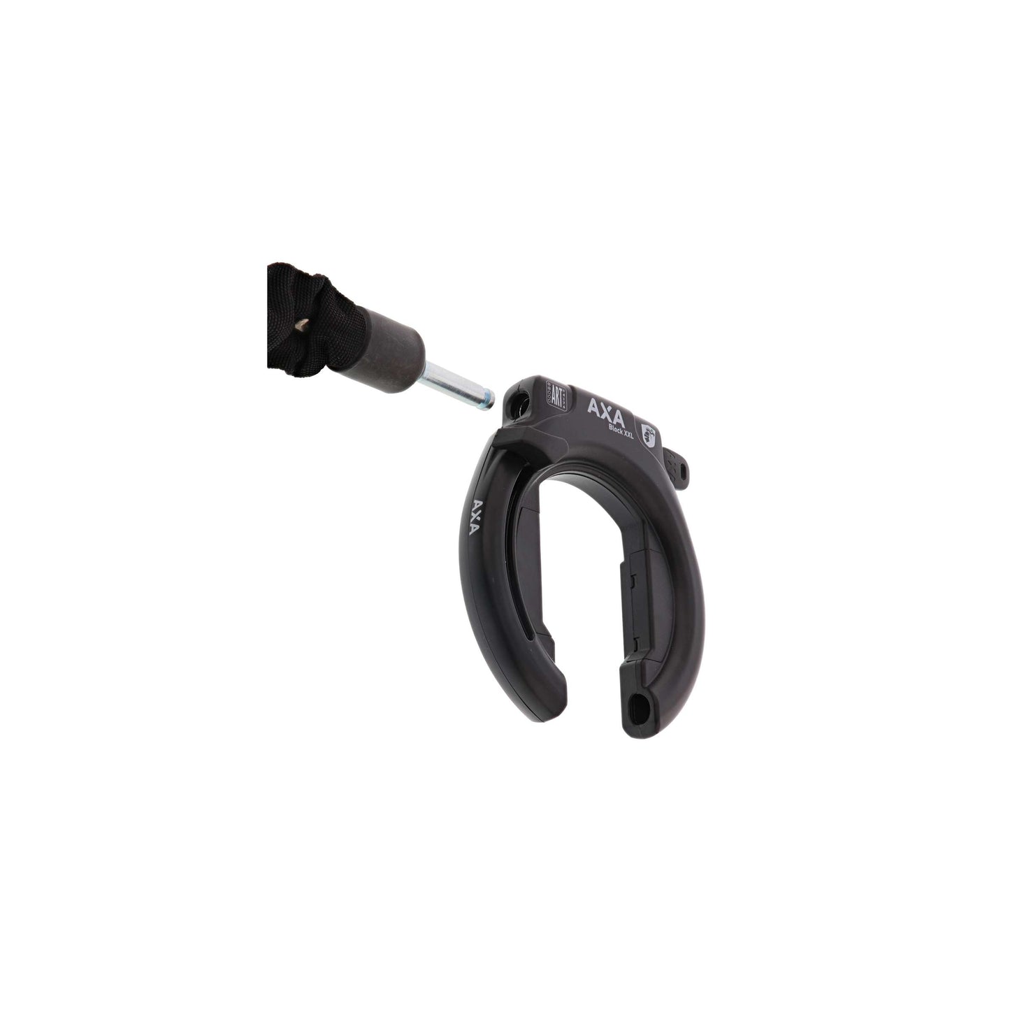 Axa ringslot block xxl - zwart (op kaart)