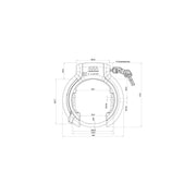 Workshop Packaging Ringslot Axa Imenso X-Large Black (P20) - afbeelding 4