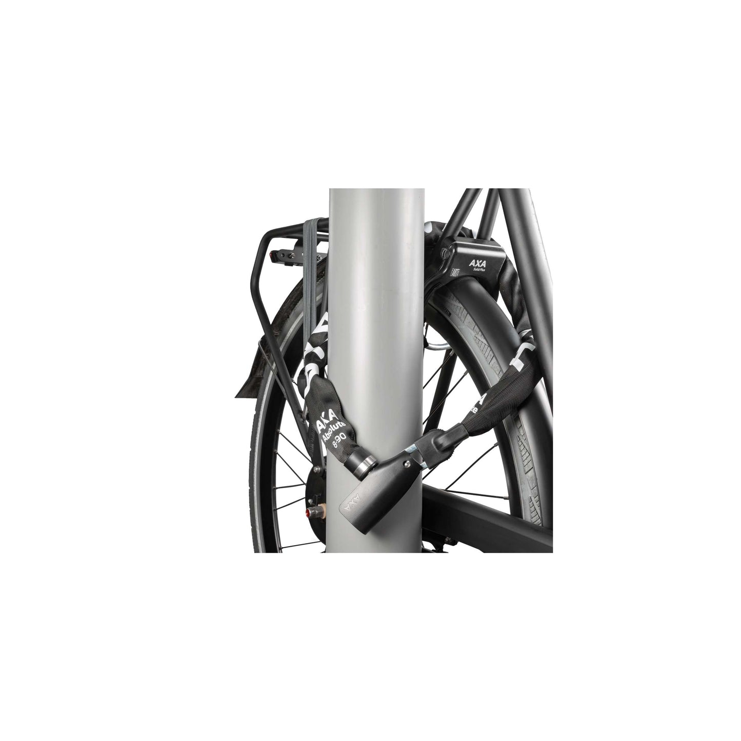 Lock de cadena Absoluto 8-110 Auto-Haga clic negro