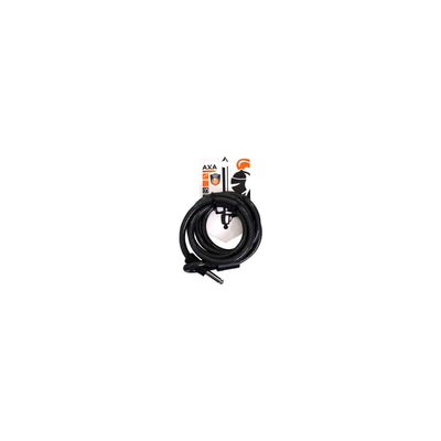 Antirrobo de cable para bicicletas AXA RLD 180 12 - Negro
