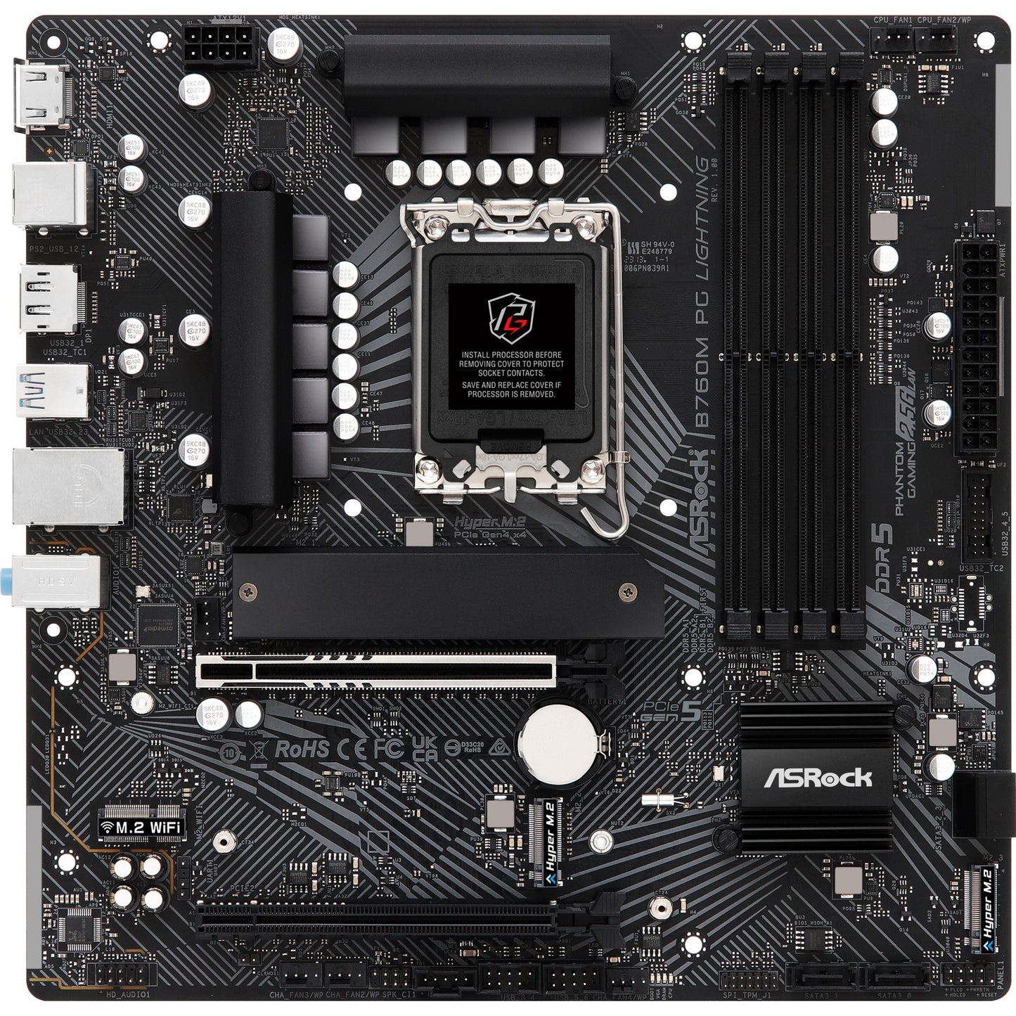 Asrock B760M PG Lightning