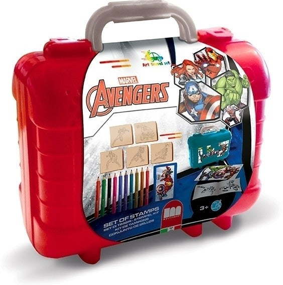 Set de escritura maleta vengadores: 81 piezas (42873)