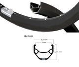 Ryde Velg 28 ZAC421 Black 32 14 - afbeelding 1