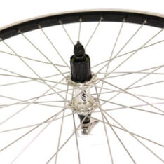 Ruota posteriore Roland 26 x 1,75 interruzioni cass 8v nero