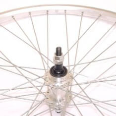 Ruota posteriore Roland 26 x 1,75 fisso Apex Apex Silver Zinc SP