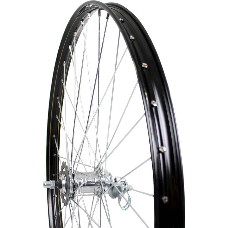 Ruota posteriore Roland v38 28 24-635 disco velosteel 36g nera