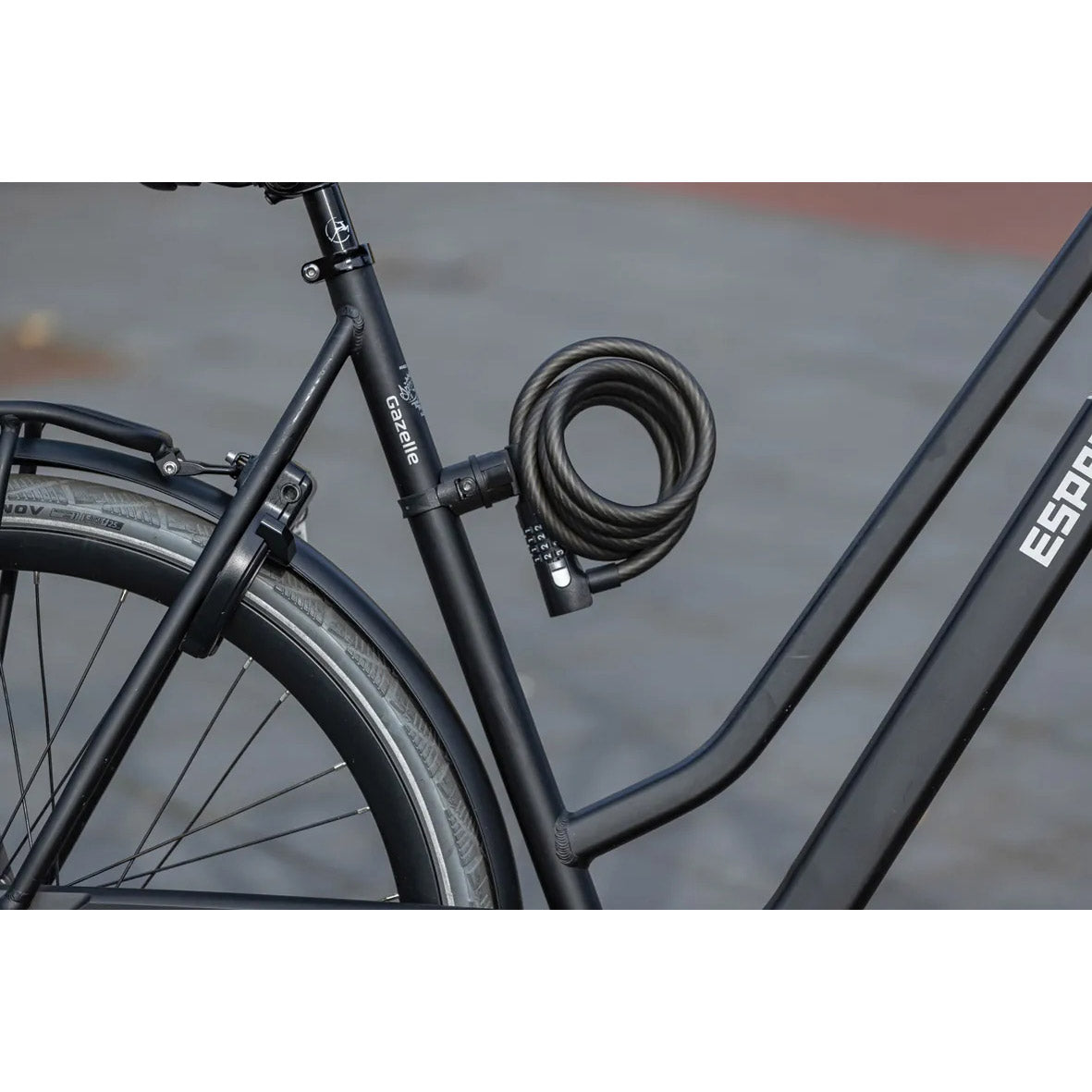 Lucchetto Axa cavo resosolute c15 180 codice (carta)