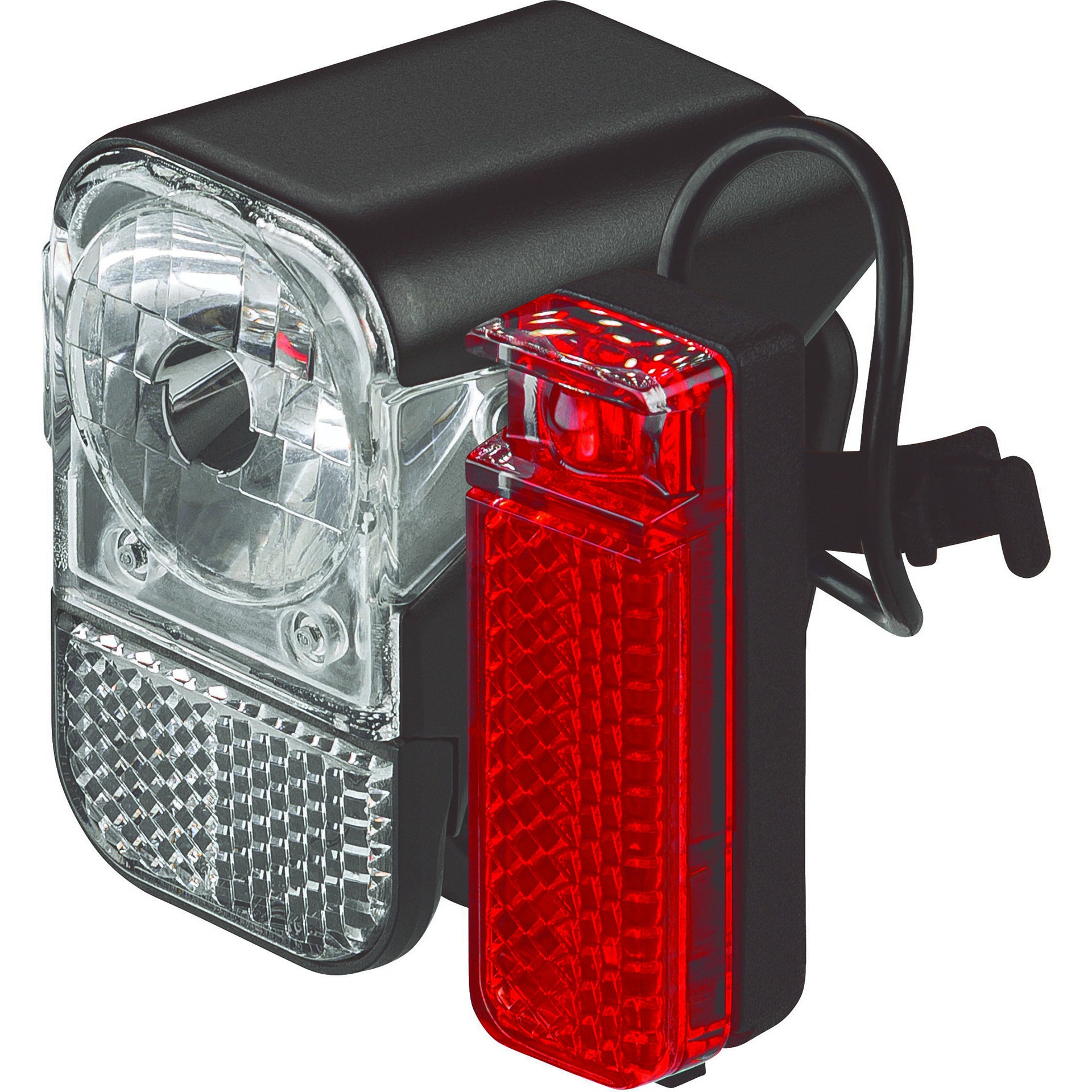 Axa verlichtingsset visto3 10lux batterij