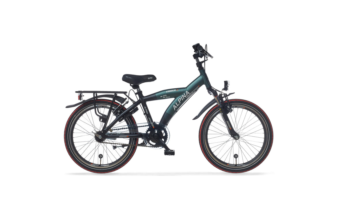 Alpina Yabber J20 Pine Green - Vivido nero