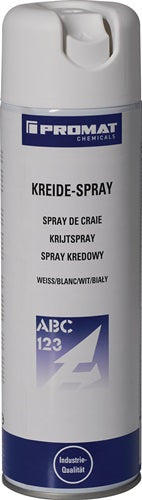 Promat tecwerk krijtspray | wit | 500 ml | spuitbus - 4000354230