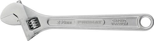Promat tecwerk verstelbare moersleutel | max. 28 mm | lengte 250 mm | met instelschaal - 4000823828
