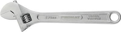 Promat tecwerk verstelbare moersleutel | max. 28 mm | lengte 250 mm | met instelschaal - 4000823828