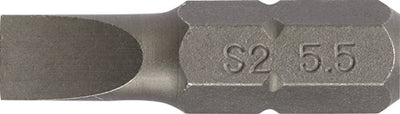 Bit de trabajo tecnológico de Promat | para tornillos ranurados | 6,5 mm de longitud 25 mm 1 4 pulgadas c6.3 | fuerza de corte 1,2 mm - 4000829107