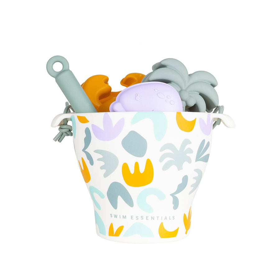 Abstract | Set di giochi in spiaggia multicolore