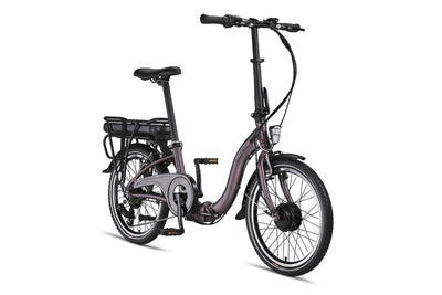 Altec Comfort E-Bike plegable Bike 20 pulgadas 7-SPD. 518WH Terra Brown M129 40 nm -