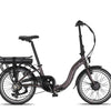 Bici pieghevole e-bici di altec comfort da 20 pollici 7-SPD. 518Wh Terra Brown M129 40nm -