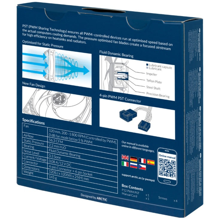 Arctic P12 Silent, 5 pezzi