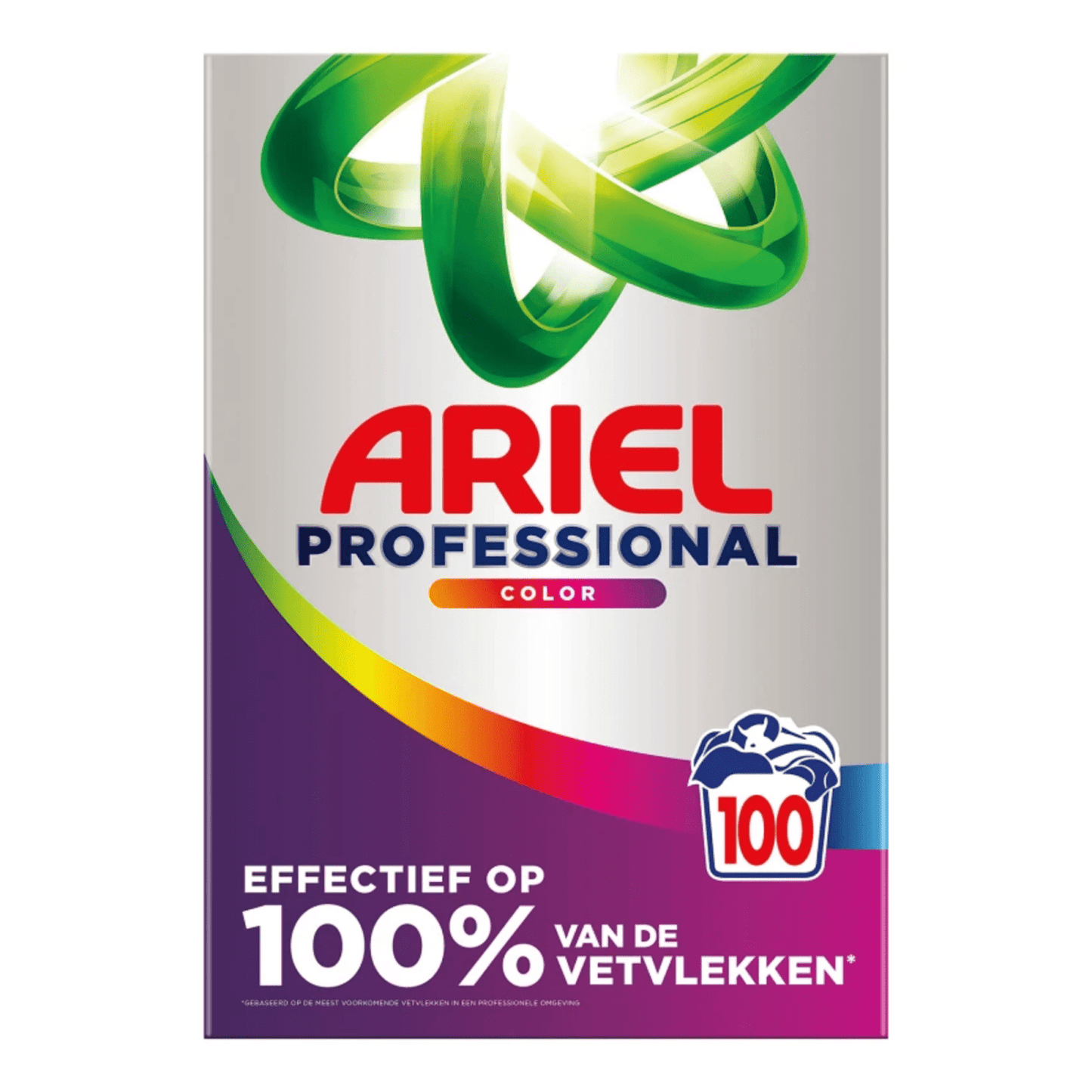 Ariel detergente en polvo color profesional 100 cacitos (5,5kg)