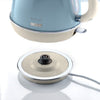 Ariete vintage waterkoker 2869 05 (lichtblauw, 1.7 liter)
