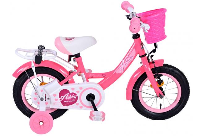 Bicycle per bambini di Vlatare Ashley - Girls - 12 pollici - rosa rosso