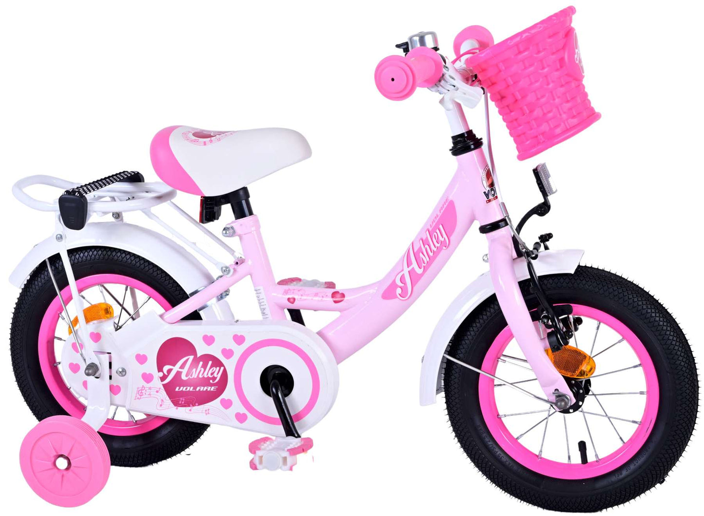 Bicycle per bambini di Vlatare Ashley - Girls - 12 pollici - Pink