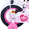 Bicicleta para niños de Vinare Ashley - Niñas - 12 pulgadas - Pink - Dos frenos de mano