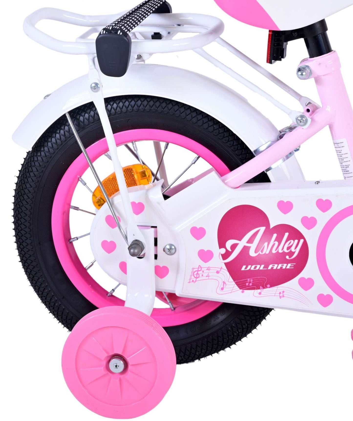 Bicycle per bambini di Vlatare Ashley - Girls - 12 pollici - Pink