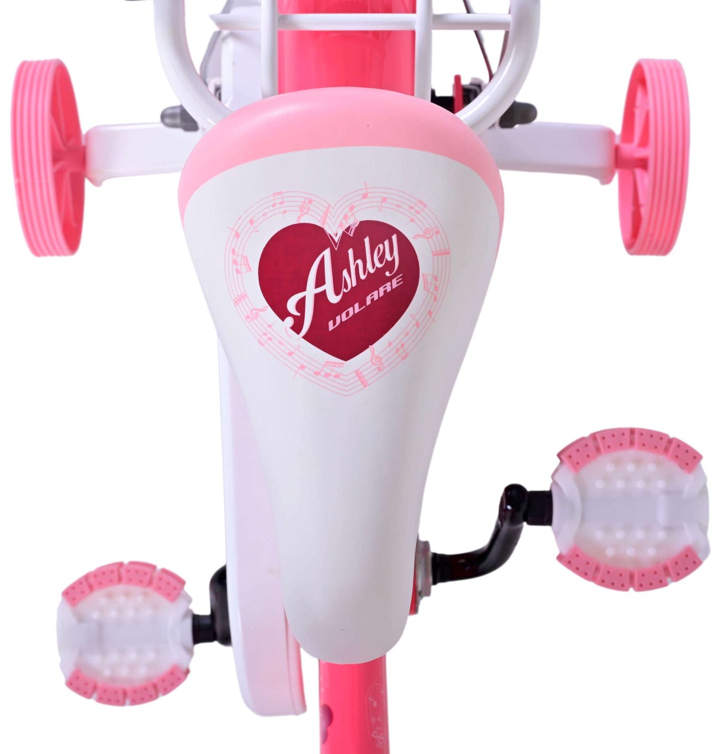 Bicycle per bambini di Vlatare Ashley - Girls - 12 pollici - rosa rosso