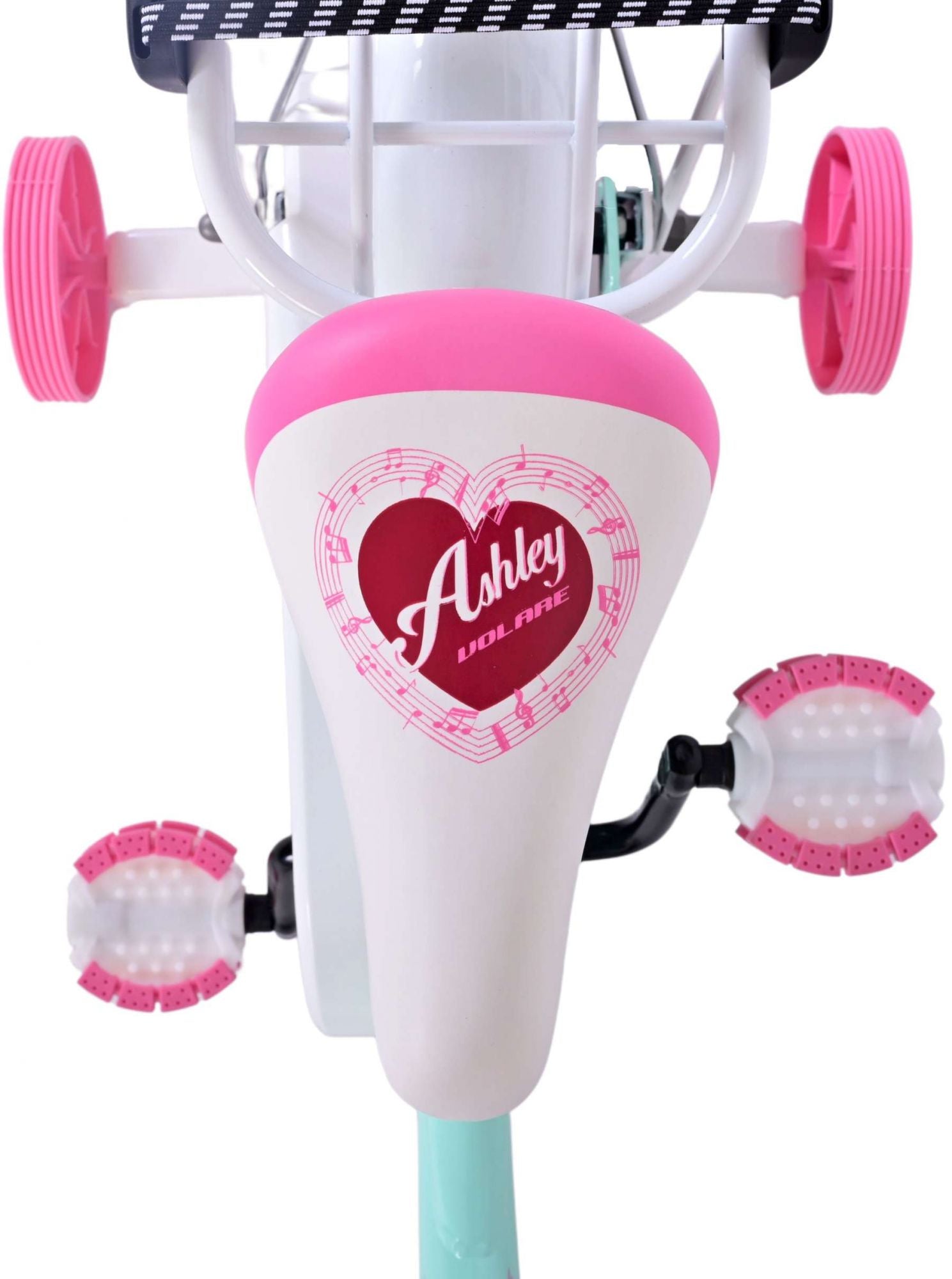 Bicicleta para niños de Vinare Ashley - Niñas - 12 pulgadas - Verde