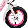 Volare Ashley Kinderfiets - Meisjes - 12 inch - Wit - Twee handremmen