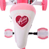 Volare Ashley Kinderfiets - Meisjes - 12 inch - Roze Rood - Twee handremmen