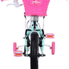 Bicicleta para niños de Vinare Ashley - Niñas - 12 pulgadas - Verde