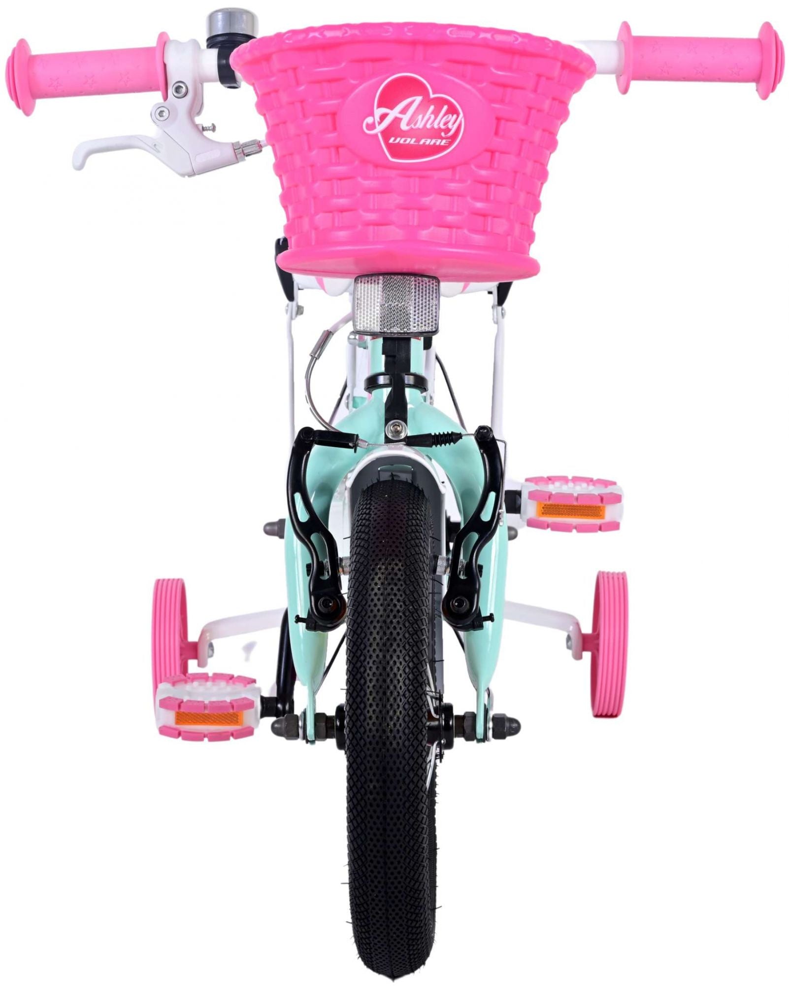 Bicicleta para niños de Vinare Ashley - Niñas - 12 pulgadas - Verde