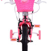 Volare Ashley Kinderfiets - Meisjes - 12 inch - Roze Rood - Twee handremmen