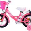 Volare Ashley Kinderfiets - Meisjes - 12 inch - Rood Roze