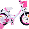 Bicicleta para niños de Vinare Ashley - Niñas - 14 pulgadas - White